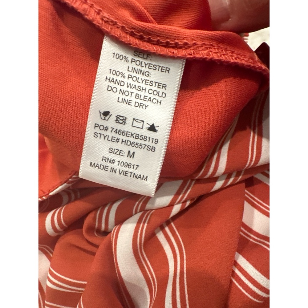 Shinestar Jumpsuit Vibrant Orange and White - Picture 8 of 8